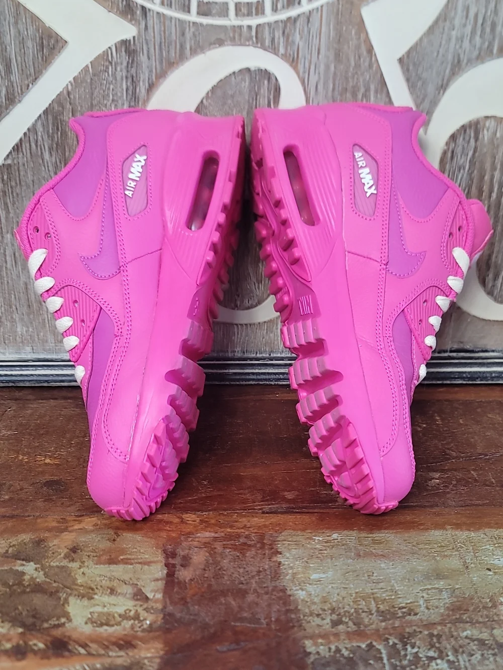 🔥 Nike Air Max 90 'Laser Fuchsia' Wmns 6.5 (Good/like New) Fast Shipping